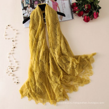 Лучшие продажи новый стиль мода дамы шарф шарф Дубай рынке оптовая торговля